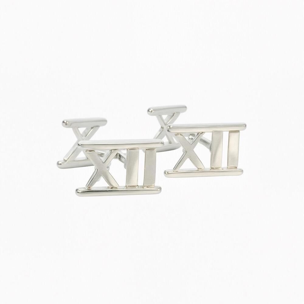 Tiffany & Co Cufflinks Sterling Silver 6.20 Grams Estate TIF917
